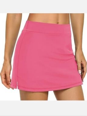 Lou Keith Pink Athletic Skirt With Undershorts - Size XXL Womens Skort